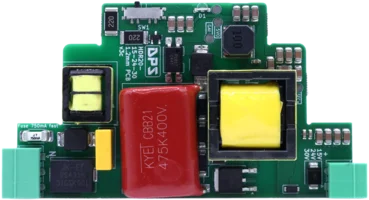 PCB close-up of a DPS digitally controlled power supply